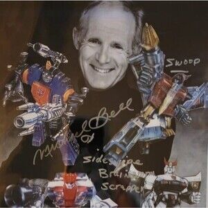 Transformers Micheal Bell Signed Headshot 8x10 inch!